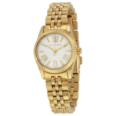 Michael Kors Silver Dial Gold